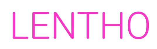 Personalisierbares Neon - LED - Schild in Pink, ideal als Wanddekoration für Wohnzimmer oder Geschäftsräume