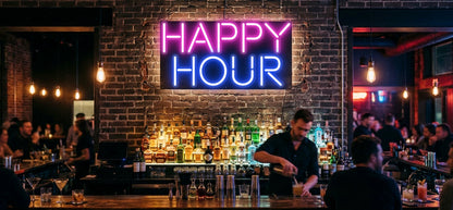 Dein Neonschild – HAPPY HOUR