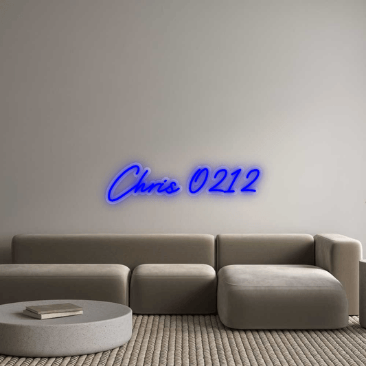 Personalisierbares Neon - LED - Schild in Pink, ideal als Wanddekoration für Wohnzimmer oder Geschäftsräume