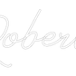 Personalisierbares Neon - LED - Schild in Pink, ideal als Wanddekoration für Wohnzimmer oder Geschäftsräume