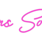 Personalisierbares Neon - LED - Schild in Pink, ideal als Wanddekoration für Wohnzimmer oder Geschäftsräume