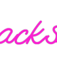 Personalisierbares Neon - LED - Schild in Pink, ideal als Wanddekoration für Wohnzimmer oder Geschäftsräume