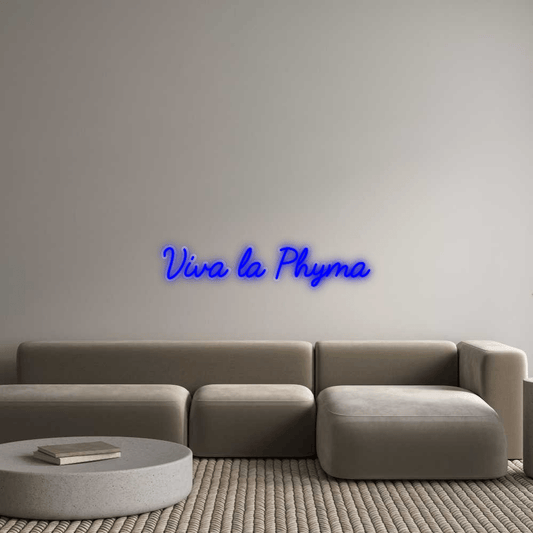 Personalisierbares Neon - LED - Schild in Pink, ideal als Wanddekoration für Wohnzimmer oder Geschäftsräume